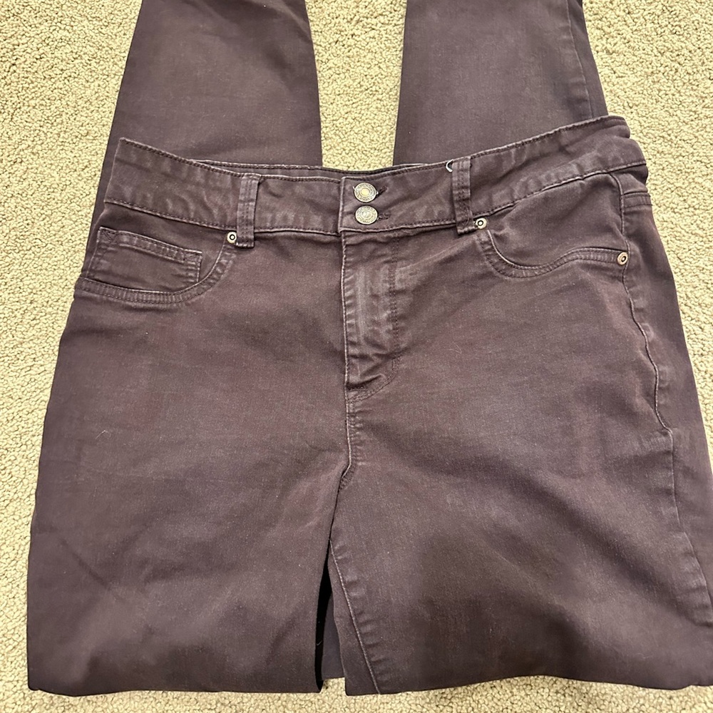 Purple skinny Jeans